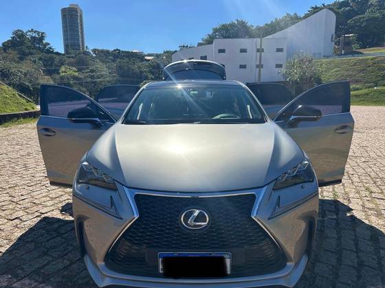 LEXUS NX 200T 2.0 F-SPORT 4X4 16V TURBO GASOLINA 4P AUTOMÁTICO LEXUS NX 200T 2.0 F-SPORT 4X4 16V TURBO GASOLINA 4P AUTOMÁTICO